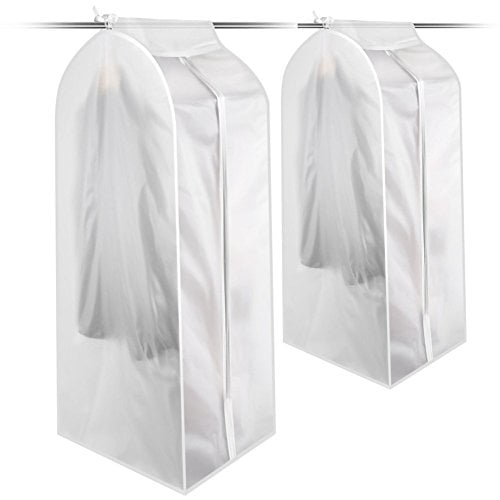 Details about  / Garment Clothes Covers Protector Breathable Dustproof Waterproof Hanging